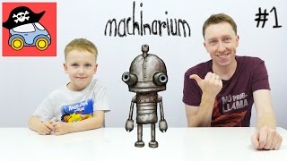 👍 #1 ПРИКЛЮЧЕНИЯ МАЛЕНЬКОГО РОБОТА. Машинариум. Прохождение игры Machinarium. Жестянка