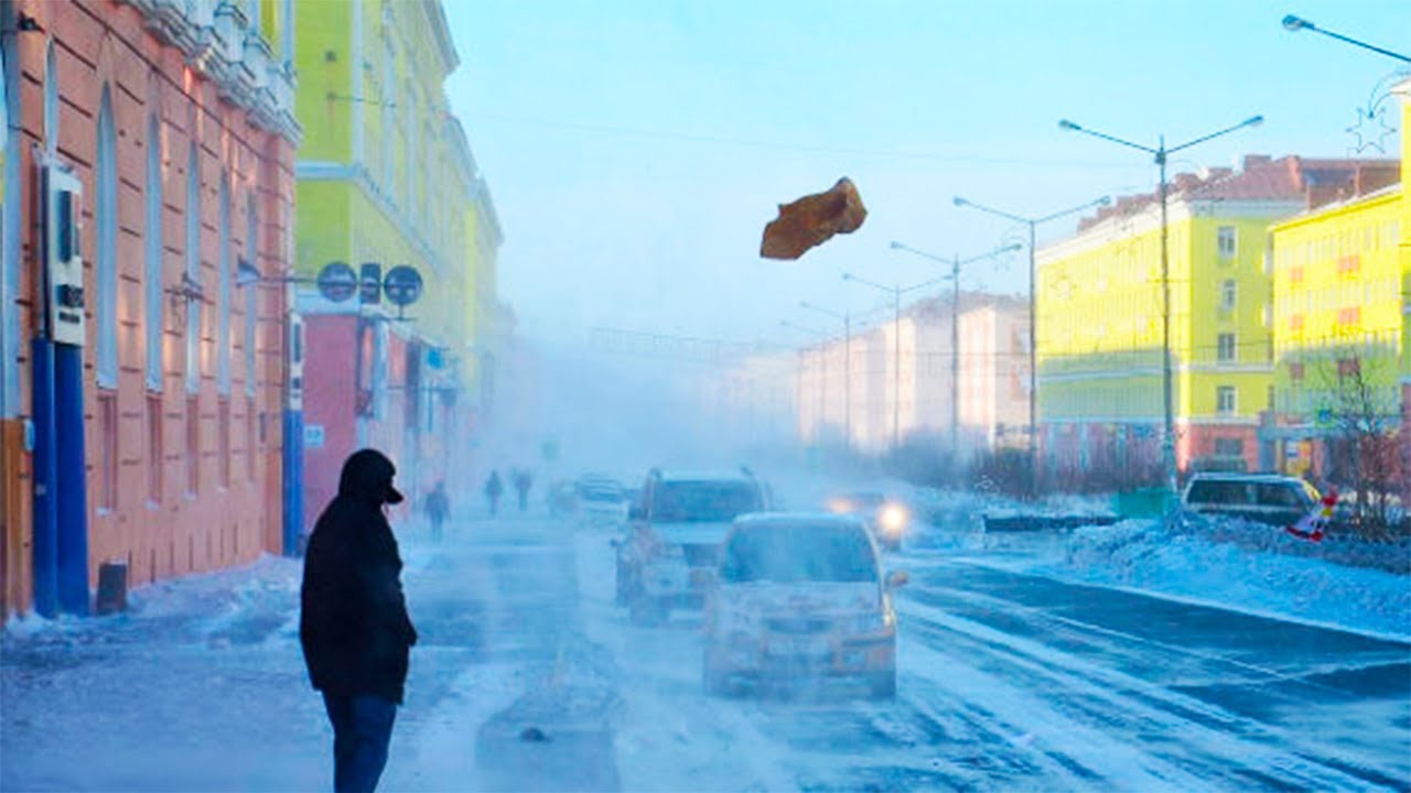 Норильск самый холодный