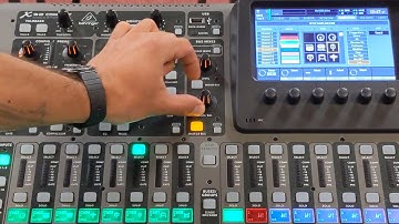 How to Send Channels to the Main FOH Speakers and Panning on the Behrninger X32 Mixing Desk
