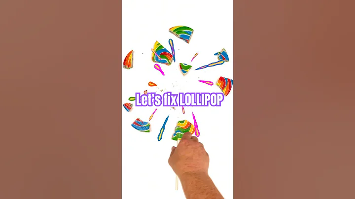 Step by Step! Fix Baby John's broken lollippop 🍭 #Shorts #Fixing #stepbystep