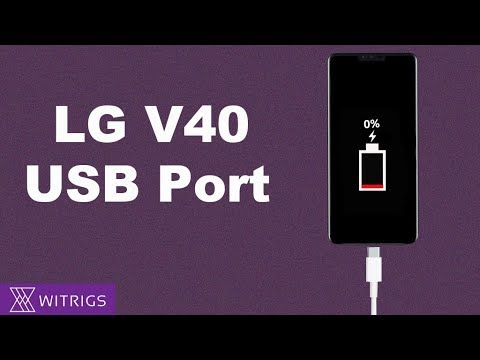 LG V40 USB Port Replacement