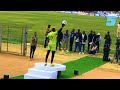 BENO KAKOLANYA KIPA WA SIMBA WACHEZAJI WA SINGIDA FOUNTAIN GATE WAKITAMBULISHWA BENO KAKOLANYA KIPA WA SIMBA WACHEZAJI WA SINGIDA FOUNTAIN GATE WAKITAMBULISHWA