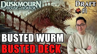 This Game Is Just Too Easy | Duskmourn Draft | Mythic Rank 1 | MTG Arena
