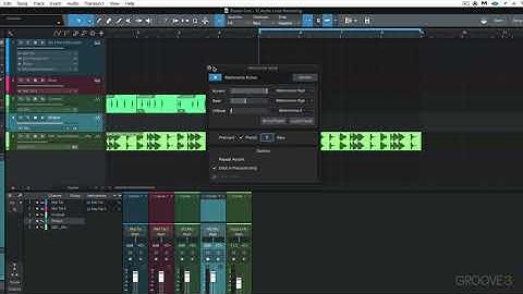 Audio Loop Recording (Studio One 5 Explained)