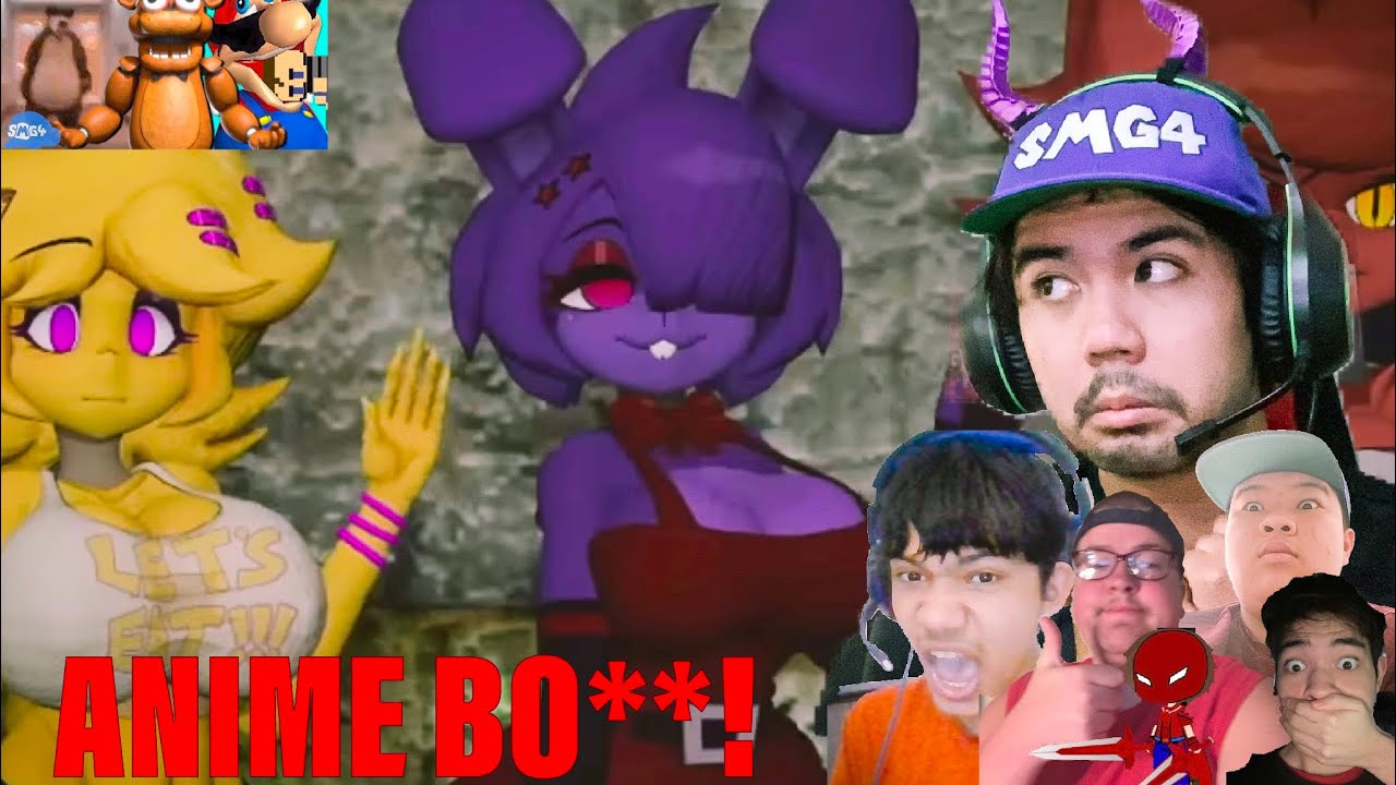 SMG4: Five Nights At Freddy's Games Be Like Reaction BIG ANIME