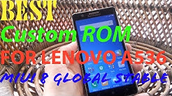 Running MIUI 8 Global Stable On Lenovo A536 !!! - Durasi: 11.07. 