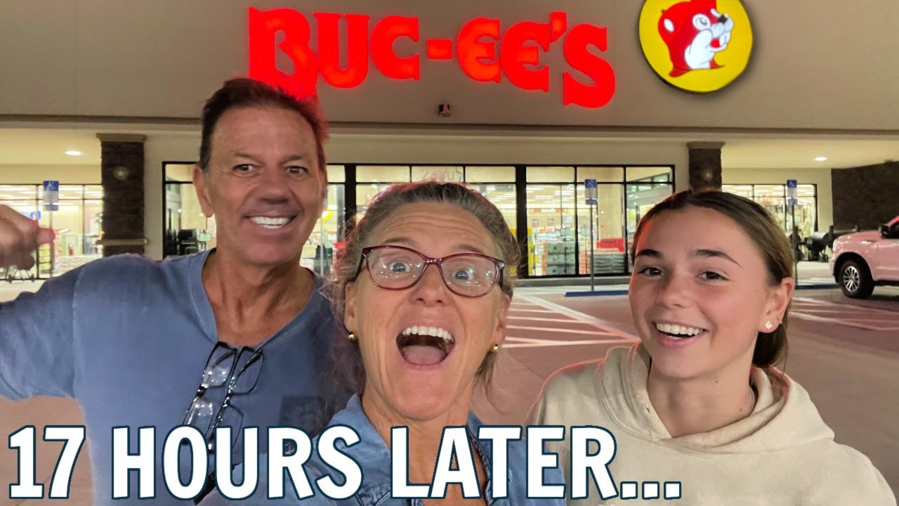 First ROAD TRIP of the Summer | Midnight FOOD Haul At Buc-ees
