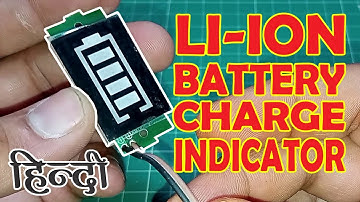 Li Ion Charge Indicator Module