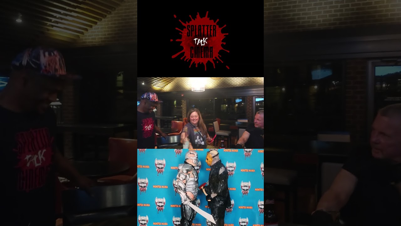 Jay doing shots with Kane Hodder