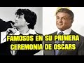 Así lucían los famosos en su primera ceremonias de Oscar