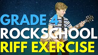 Grade 4 RIFF, Rockschool/RSL Awards, Technical Exercise, Group D, Playthrough & Backing Track!