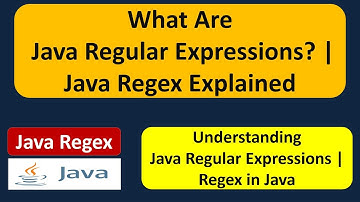 What Are Java Regular Expressions? | Java Regex Explained | Regex in java