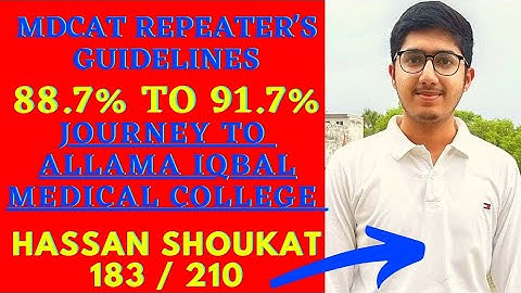MDCAT Repeaters | Preparation Guide by Hassan Shoukat | AIMC Lahore | @MahnoorShawal