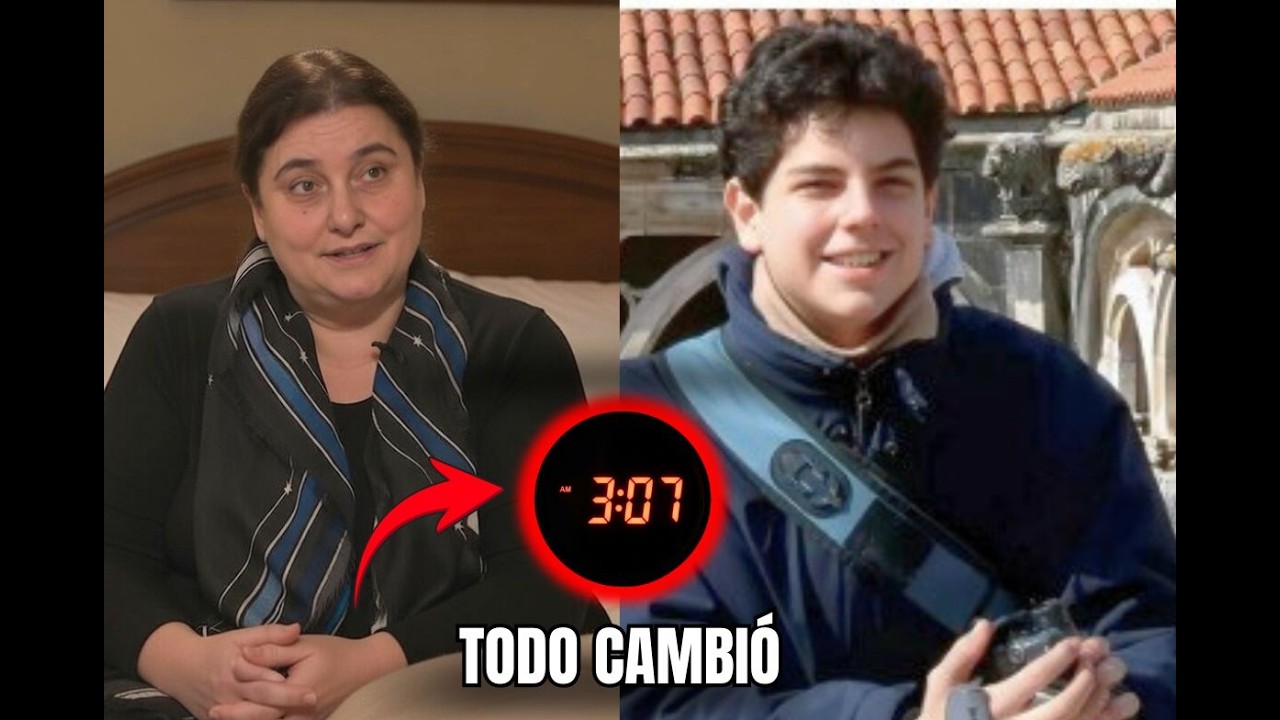 A las 307 de la madrugada, algo ocurrió… y mi hijo Carlo Acutis estaba allí