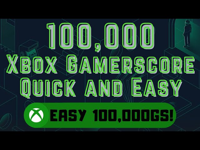 Free and Easy Gamerscore Games on Xbox 