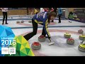 Curling Mixed Doubles - Round of 32 (4) | Lillehammer 2016 Youth Olympic Games