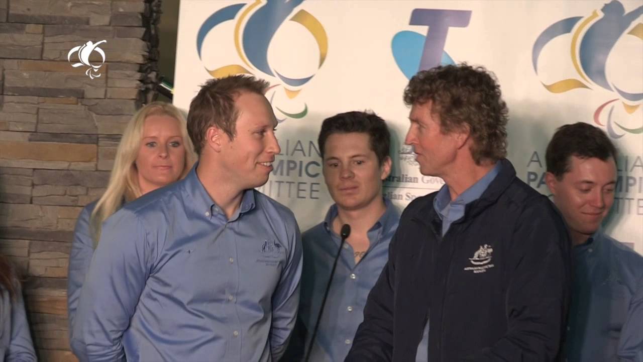 Cameron Rahles-Rahbula, Aussie Flag Bearer, 2014 Winter Paralympics