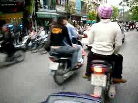 Crazy Motorbike Ride in Hanoi, Vietnam - Day 37