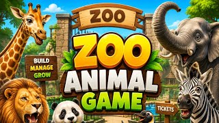 Zoo Animal Game Adventure | Build Your Dream Zoo! 🦁 #games  screenshot 2