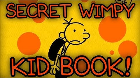 SECRET Wimpy Kid Book UNBOXING!