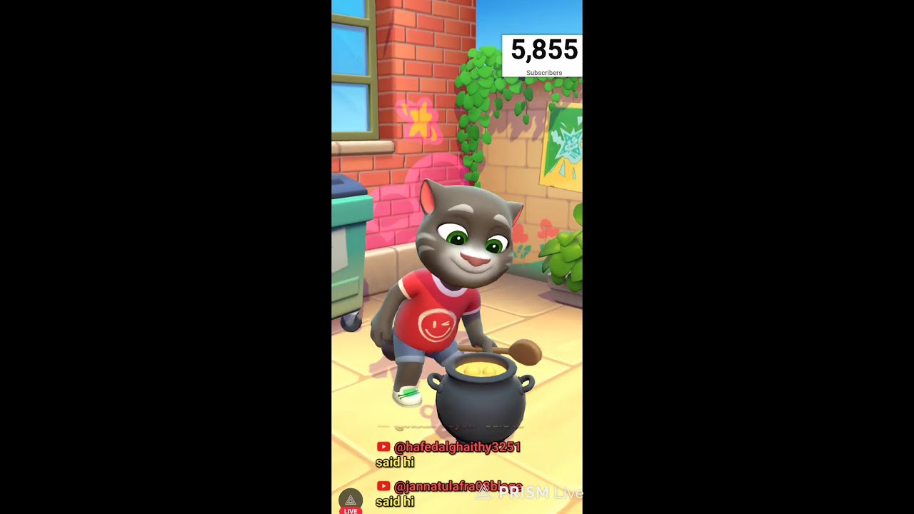 LIVE Talking Tom 🤣 | nonstop fun 🙀 #live #tom