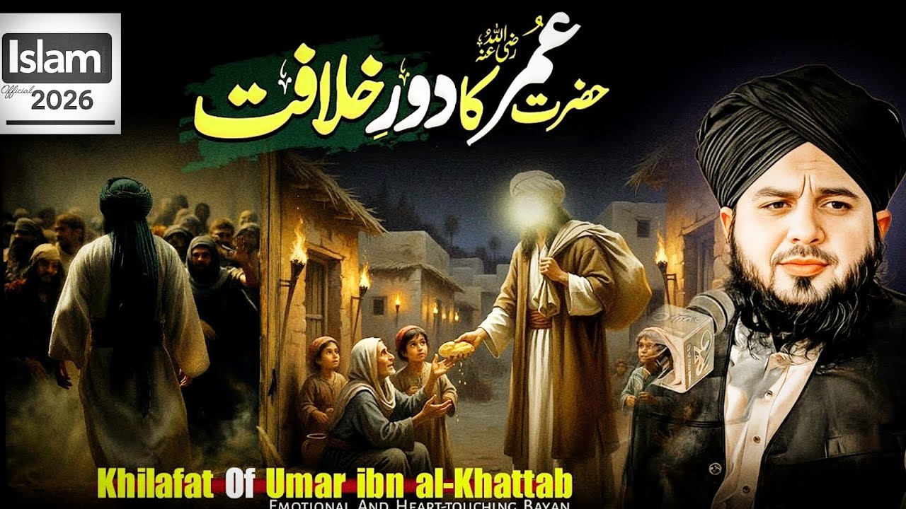 Hazrat Umar (R.A) Ka Dor e Khilafat | Adal o Insaaf Ki Misaal | Peer Ajmal Raza Qadri Bayan 2026
