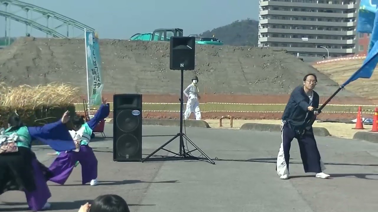 てんしゃばフェスタ踊り子隊　夢煙火　足利YOSAKOI祭り
