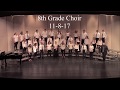 LMS 8th Grade Choir 11-8-17