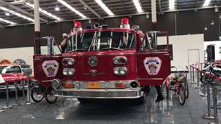 America LaFrance Fire Truck
Coming in red hot! Take a look at our genuine 1981 American LaFrance Firetruck sitting in prime position at the Museum! America LaFrance Fire Truck