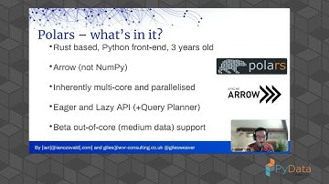 Ian Ozsvald & Giles Weaver - Pandas 2, Dask or Polars? Tackling larger data on a single machine
