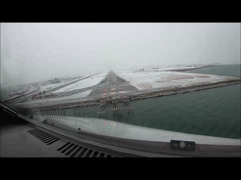 Landing In Snowy Thessaloniki - Eye Of The Flyer