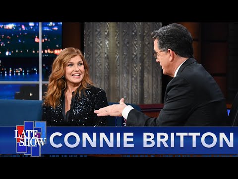 Connie britton’s first nyc acting job was playing a murder victim
