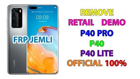 Remove Demo Huawei P40 Pro ELS-NX9 ELS-N29 Huawei Europa Official 100%🛡️