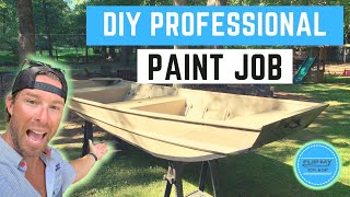How to Paint A Jon Boat DIY Professionally  (2020)