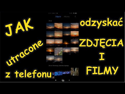 Wideo: Jak Odzyskać Usunięty Film