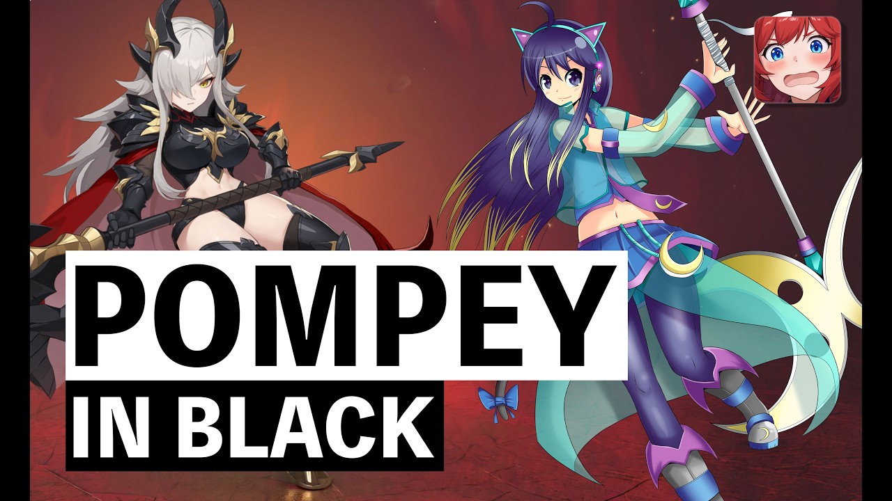 Advanced theorycrafting about using Pompey in the black team 「 ドラベル  #ドラベル  #dragontraveler  #vtuber