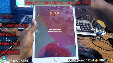 Big update(recovery mode) Read IOS version. ipad 2017 bypass Icloud (PASSCODE) avec Unlocktool