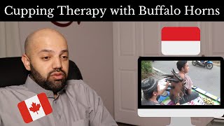 Cupping Therapy with Buffalo Horns in Indonesia - Reaction (BEST REACTION)