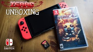 The Binding of Isaac Afterbirth Nintendo Switch Unboxing