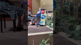 Old-Fashioned Gospel Piano Impromptu IN A MALL