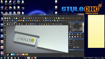 How to use ArtCAM to engrave text, V-bit engraving
