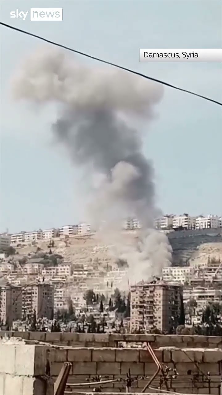 Damascus struck by IDF