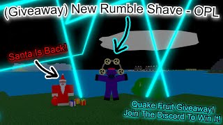 [Giveaway] New Rumble Shave - SANTA Is Back! - Compasses Always Be Playing Me - One Piece Legendary