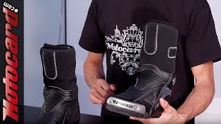 Dainese Axial Pro In: análisis de las botas en Motocard.com - YouTube