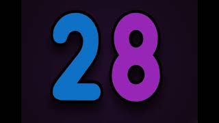 Number band 2 (21-40)