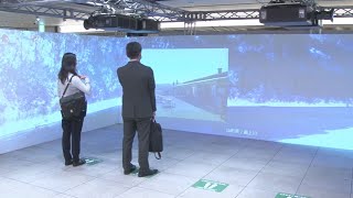 VR映像で東北観光体験 東京駅で復興支援イベント
