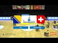 European Championship 2025 | Men 9-12 Crossover | Bosnia & Herzegovina vs Switzerland