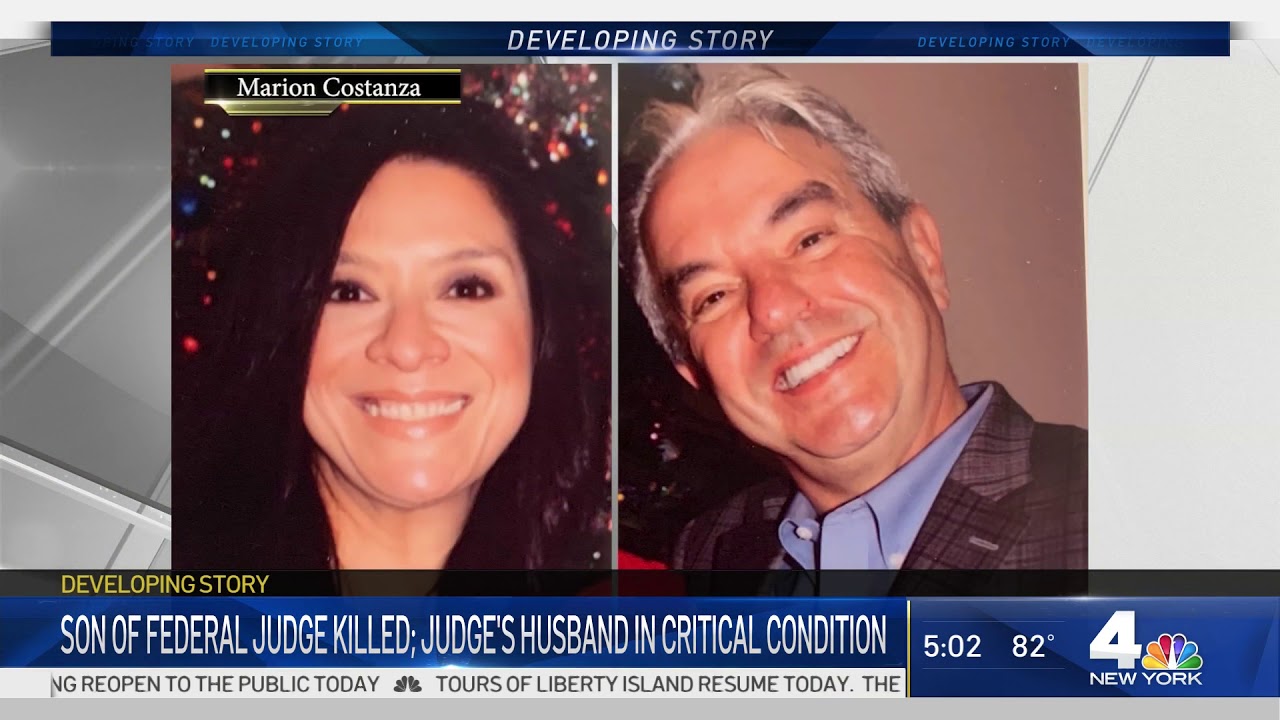 Son of Federal Judge Killed, Husband in Critical Condition After Shooting