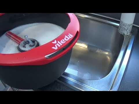 Vileda Spin And Clean Mop Review and Demonstration 