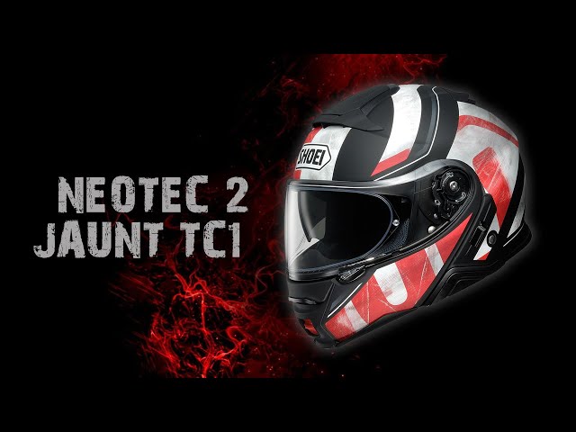 Casco Modulare Shoei Neotec 2 Jaunt Tc1 Rosso - YouTube